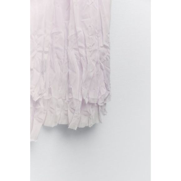 ZARA LONG SLIT SKIRT - Picture 10 of 10